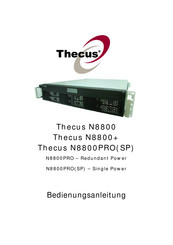 Thecus N8800 Serie Bedienungsanleitung