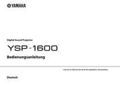 Yamaha YSP-1600 Bedienungsanleitung