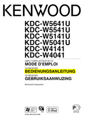 Kenwood KCD-W5641U Bedienungsanleitung