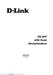 D-Link DSL-564T Benutzerhandbuch