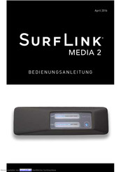 SurfLink Media 2 Bedienungsanleitung