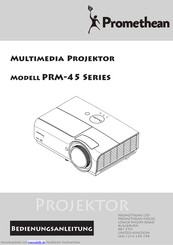 promethean PRM-45 Bedienungsanleitung