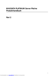 MAXDATA Platinum Produkthandbuch