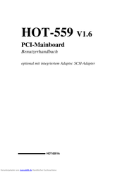 Shuttle HOT-559 V1.6 Benutzerhandbuch
