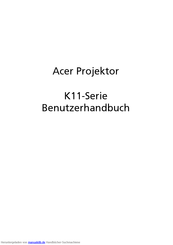 Acer K11-Serie Benutzerhandbuch