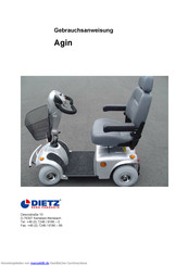 Dietz Agin Gebrauchsanweisung