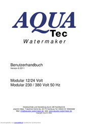 Aquatec AC 190-3 Benutzerhandbuch