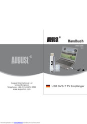 August T-205 Handbuch