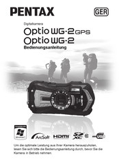 Pentax Optio WG-2 Bedienungsanleitung