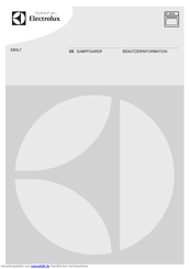 Electrolux EBSL7 Benutzerhandbuch