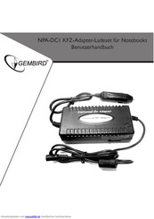 Gembird NPA-DC1 Benutzerhandbuch