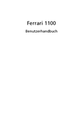 Acer Ferrari 1100 Benutzerhandbuch