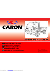 caron C55 Betriebsanleitung