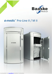 baaske e-medic Pro-Line II Handbuch