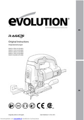 Evolution Rage7-S 230V UK (075-0001) Bedienungsanleitung