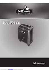 Fellowes PS-73i Bedienungsanleitung