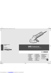 Bosch GWS Professional 710 Originalbetriebsanleitung