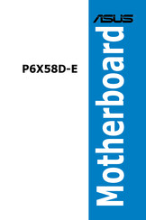 Asus P6X58D-E Handbuch