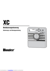 Hunter XC Bedienungsanleitung