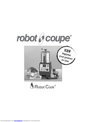 Robot Coupe Robot Cook Bedienungsanleitung