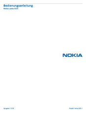Nokia Lumia 1020 Bedienungsanleitung