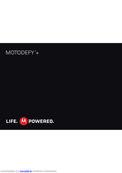 Motorola MOTODEFY + Bedienungsanleitung