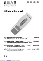 Selve i-R Marki Send WS Bedienungsanleitung
