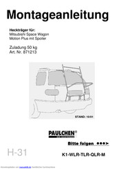 Paulchen H-31 Montageanleitung