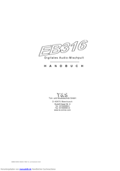 T&S EB316 Handbuch