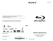 Sony BDP-S370 Bedienungsanleitung