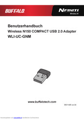 Buffalo Tech WLI-UC-GNM Benutzerhandbuch