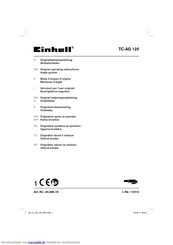 EINHELL TC-AG 125 Betriebsanleitung