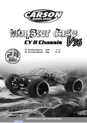 Carson monster cage v36 CY II Chassis Betriebsanleitung