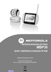 Motorola MBP36 Bedienungsanleitung