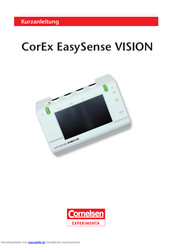 Cornelsen CorEx EasySense VISION Kurzanleitung