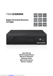 Tekcomm TCT2589 Bedienungsanleitung
