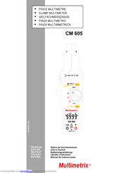 Multimetrix CM 605 Bedienungsanleitung