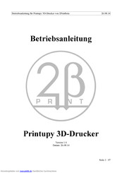 2Print Beta Printupy Betriebsanleitung