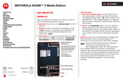 Motorola XOOM 2 Media Edition Bedienungsanleitung