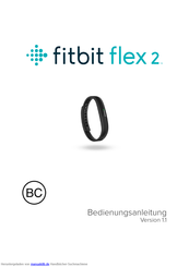 Fitbit flex 2 Bedienungsanleitung
