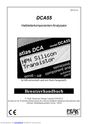 Peak Atlas DCA55 Benutzerhandbuch