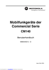 Motorola CM140 Benutzerhandbuch