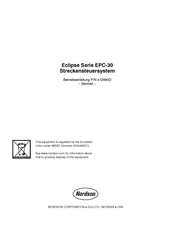 Nordson Eclipse Serie EPC-30 Betriebsanleitung