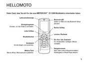 Motorola ROKR Z6 Benutzerhandbuch