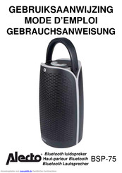 Alecto BSP-75 Gebrauchsanweisung