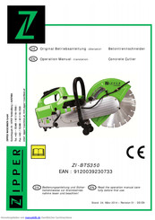 Zipper ZI-BTS350 Betriebsanleitung
