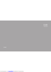 IRiver E100 Anleitung