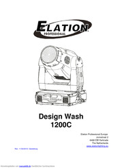 Elation Design Wash 1200C Handbuch