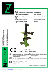 Zipper ZI-HS7H Originalbetriebsanleitung