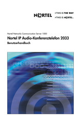 Nortel 2033 Benutzerhandbuch